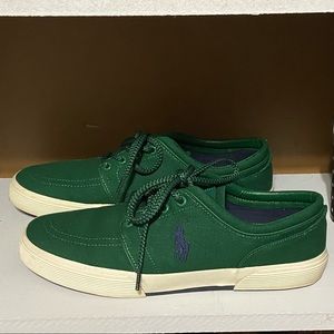 Deep Green Polo by Ralph Lauren Shoes Size 10